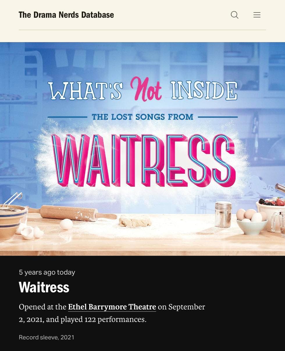 Drama Nerd Database