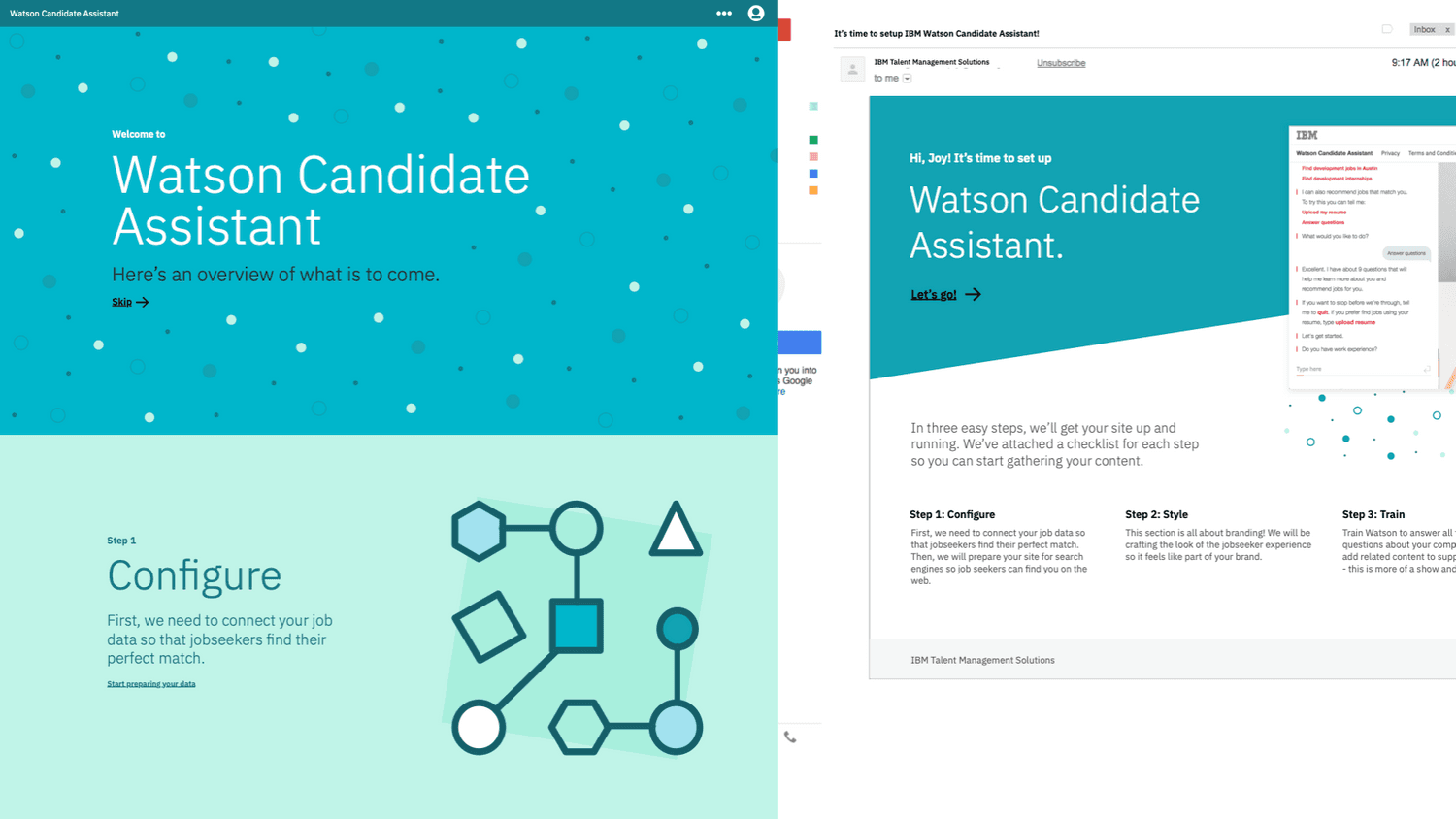 Watson Talent admin tool
